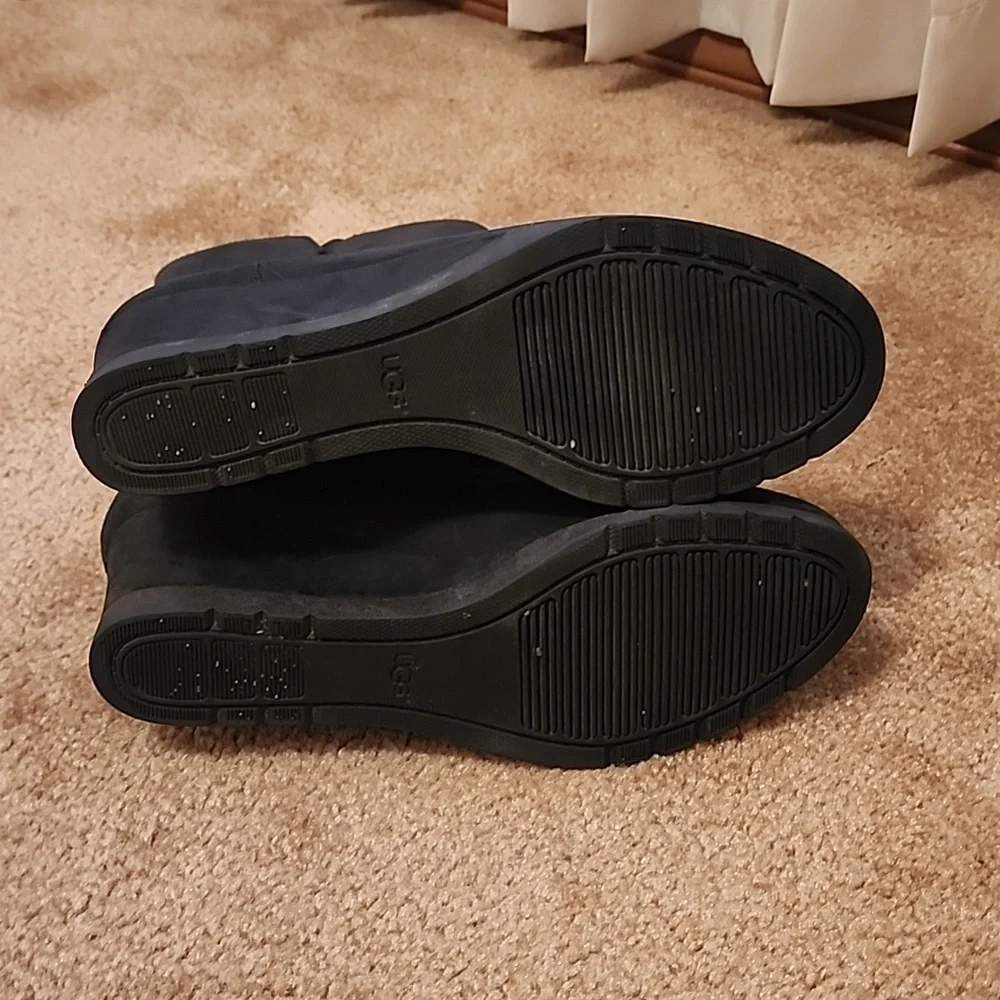 UGG Joely Wedge Boots Size 9.5 EU 40.5 - Picture 10 of 16